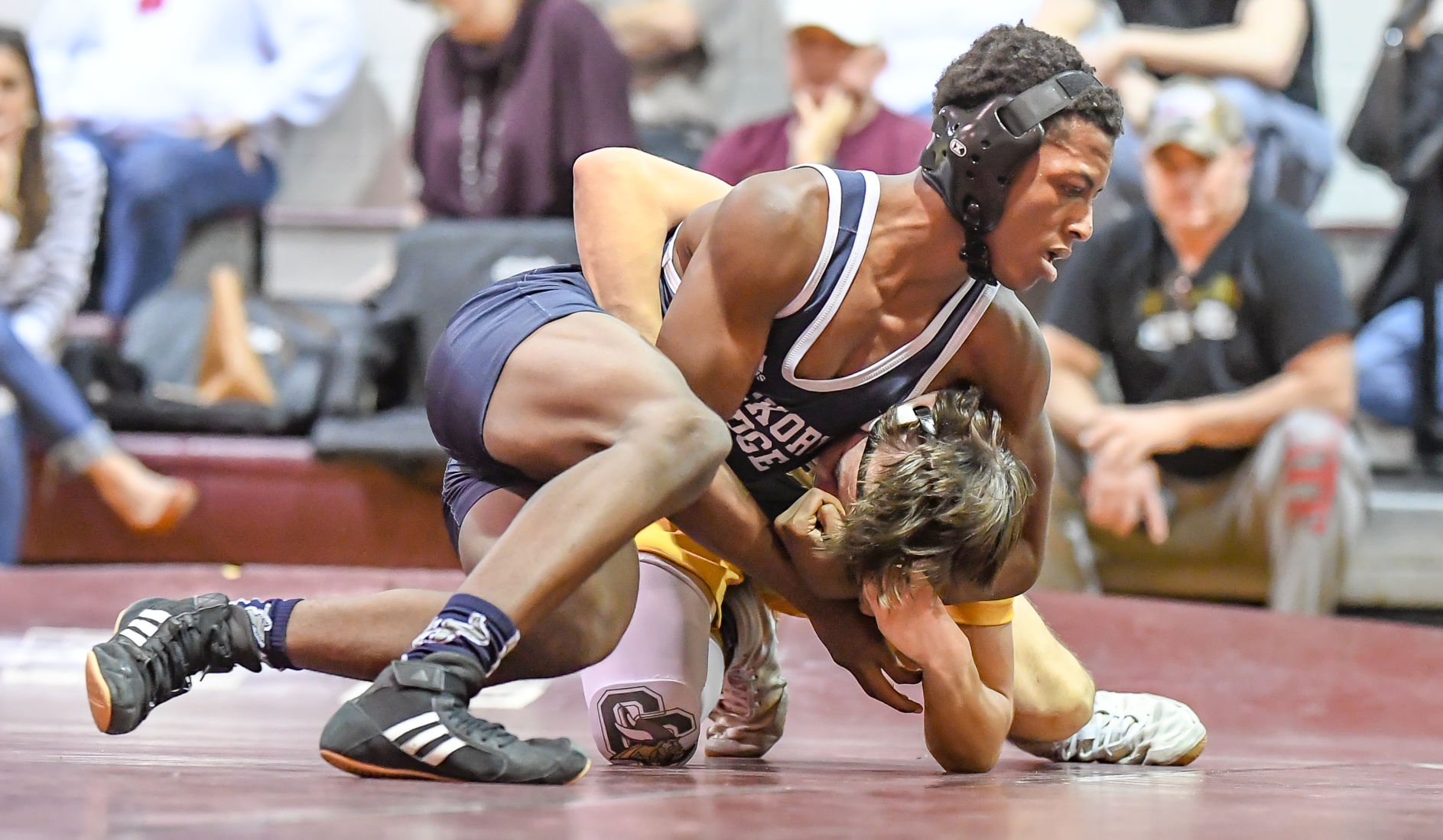Wednesday night high school wrestling action